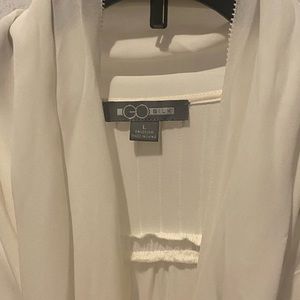 Ivory Brand New GoSilk Blouse